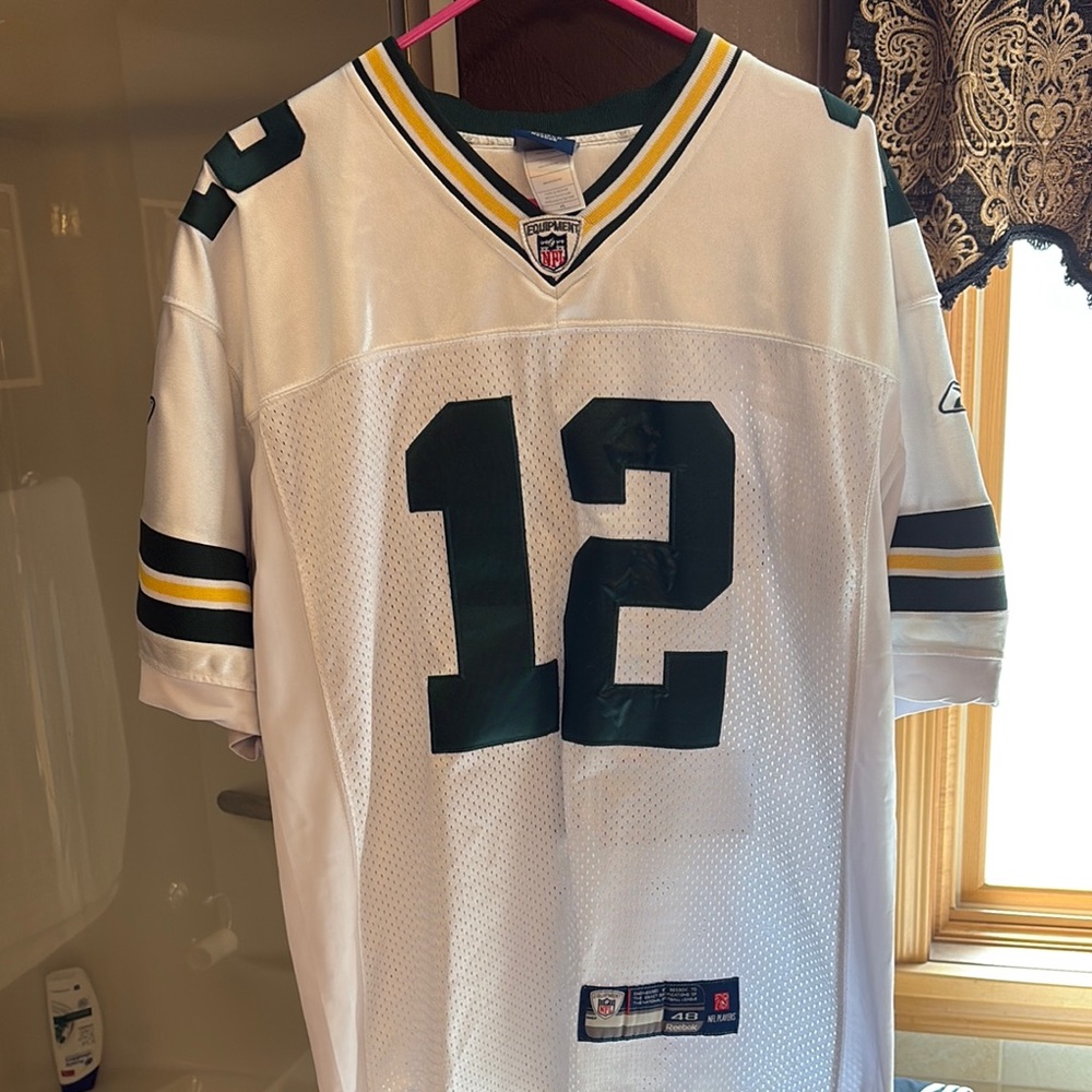 Green Bay Packers White Jersey